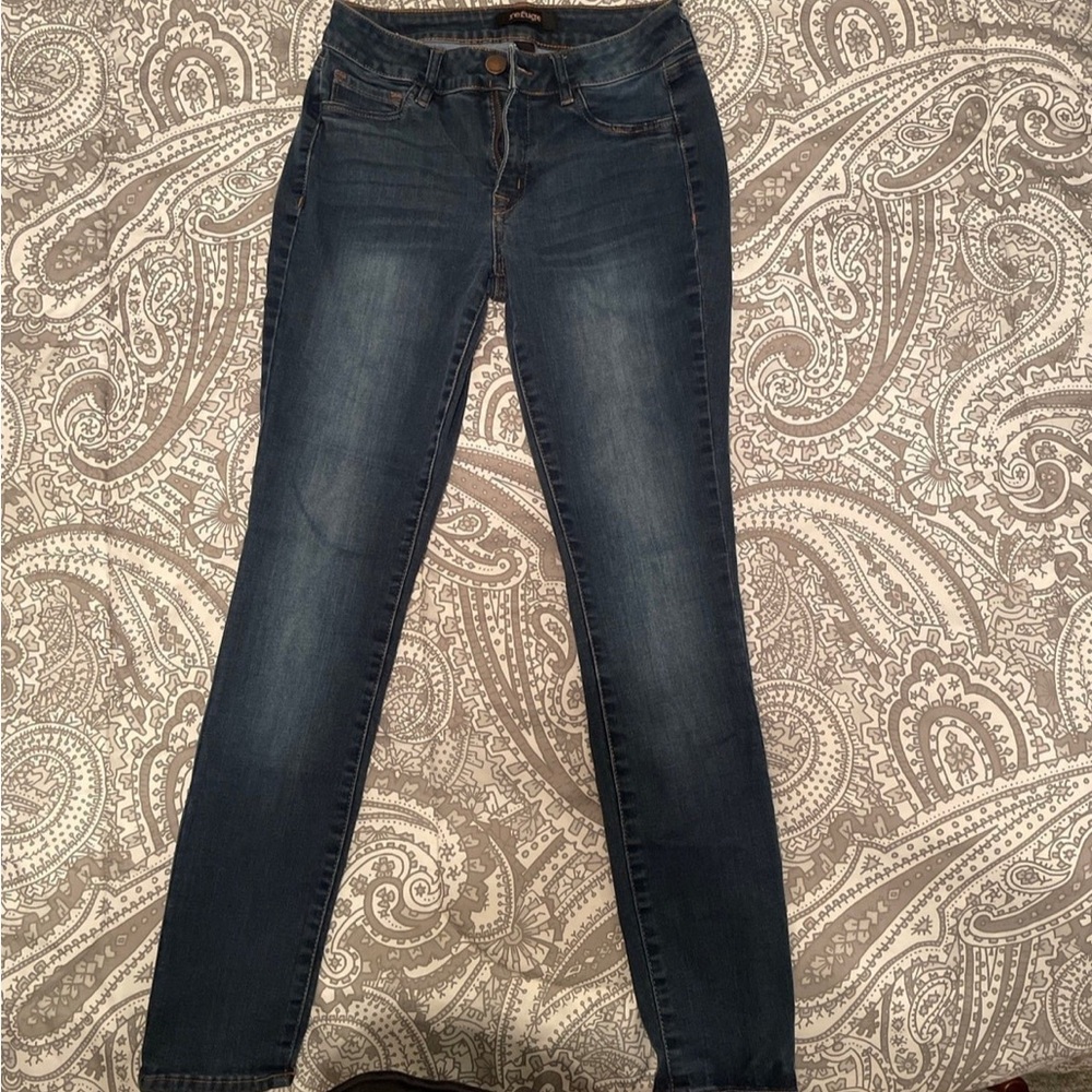 Refuge Dark Blue Skinny Jeans